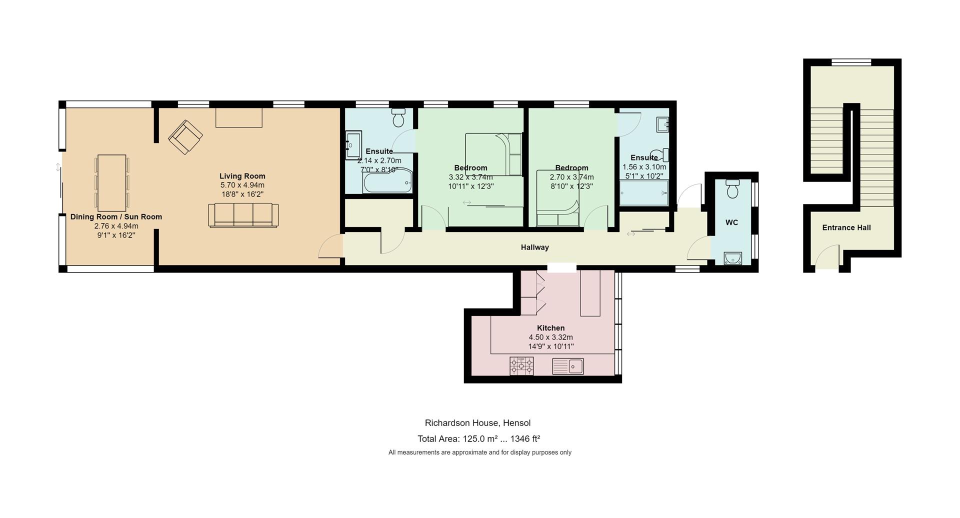 Floorplan for Richardson House, Hensol, Pontyclun